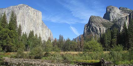 Hiking in Yosemite Valley